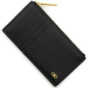Salvatore Ferragamo Fragment Case Wallet Black NERO